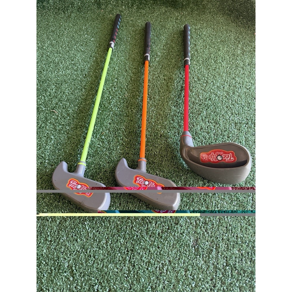 PGA Tour Tee-Up Golf Clubs, Right Hand for Kids - 3 Coubs